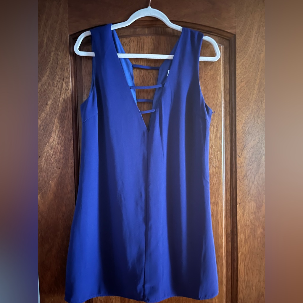 Blue Dress Can Be Used As A Tunic Or Dress